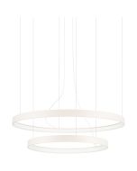 Hanglamp Rio beige 2r 78cm