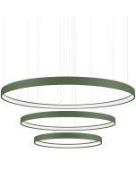 Hanglamp Rio olijfgroen 3r 110cm