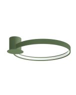 Plafondlamp Rio olijfgroen 61cm