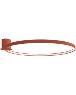 Plafondlamp Rio okerrood 115cm