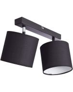 Brilliant Sandra G85029/06 plafondlamp zwart