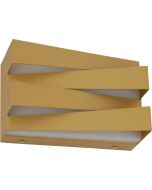 Wandlamp Section goud 20cm