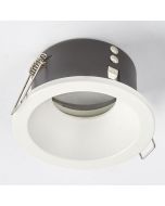 wit verdiepte IP65 inbouwspot voor de badkamer met een diameter van 85mm