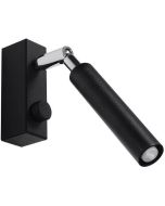 Sollux Eyetech SL.0897 zwarte wandspot