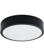 Plafonniere Onyx zwart 30cm