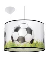 Sollux Football SL.1429 hanglamp met voetbal op een grasmat