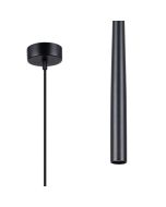 Sollux Bliss SL.1462 zwarte cilindervormige hanglamp