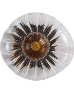 Plafonniere Sunbeam amber 14cm