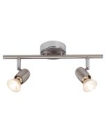 Brilliant Wesley G54813/77 plafondspot nikkel