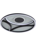 Plafonniere Zendisk zwart 39cm