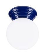 Badkamerlamp Zori blauw 12cm