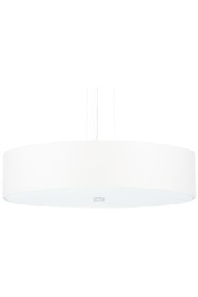 Sollux Skala SL.0757 witte hanglamp van textiel