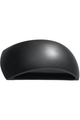 Sollux Pontius SL.0876 zwarte wandlamp van keramiek