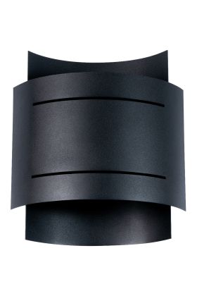 Sollux Hestia SL.0981 zwarte metalen wandlamp