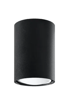Sollux Lagos SL.1000 zwarte buis plafondlamp