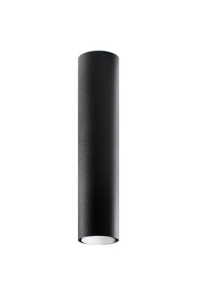 Sollux Lagos SL.1002 zwarte buis plafondlamp