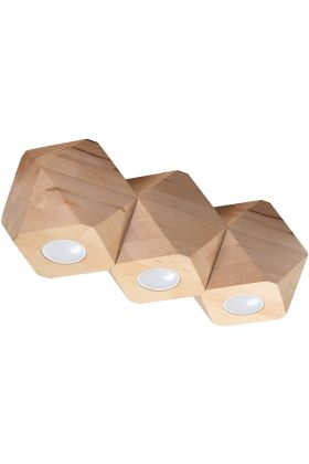 Sollux Woody SL.1010 houten plafondlamp