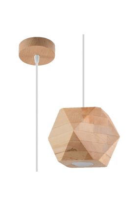 Sollux Woody SL.1011 houten hanglamp