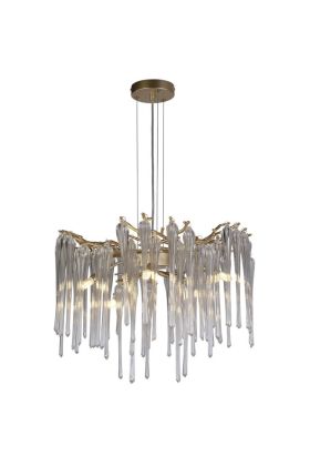 Searchlight Heritage 10425-5GO goud kleurige kroonluchter