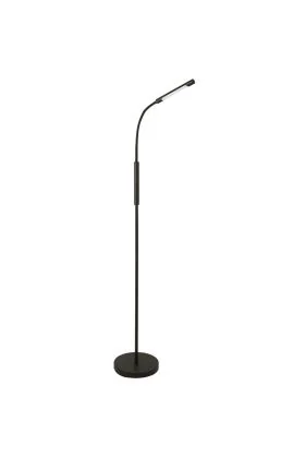 Vloerlamp Plume zwart 160cm