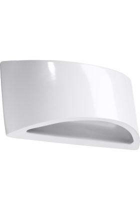 Sollux Vixen SL.1048 glanzend witte wandlamp