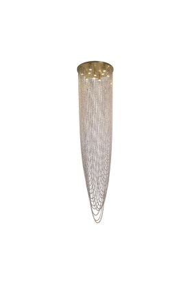 Searchlight Swoop 10883-10SB hanglamp voor de vide
