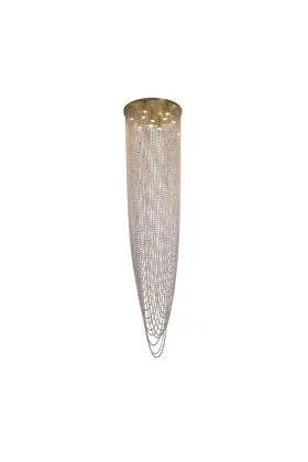 Searchlight Swoop 10883-10SB hanglamp voor de vide