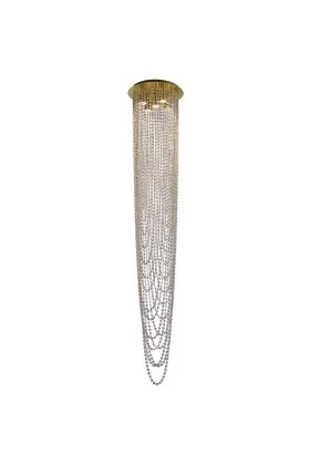 Searchlight Swoop 10883-5SB hanglamp voor de vide