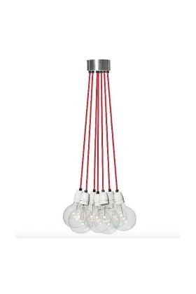 Hanglamp Lichtlab No.3 112124 rood