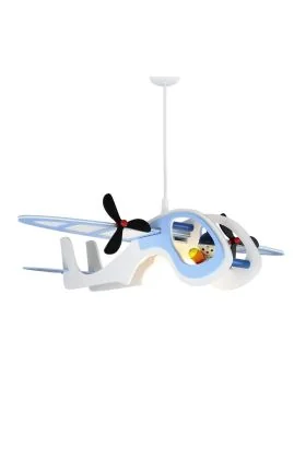 Hanglamp Vliegtuig Joe blauw