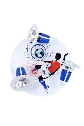 Spot Voetbal blauw