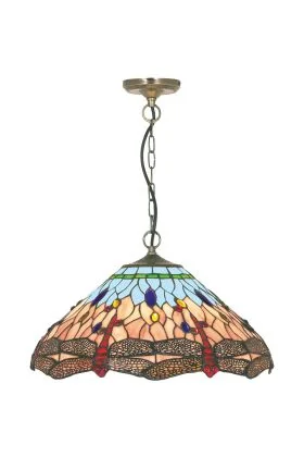 Searchlight Dragonfly 1283-16 tiffany hanglamp