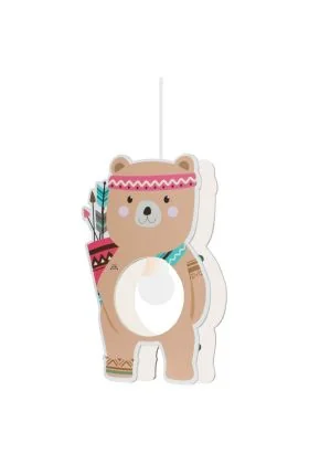 Hanglamp Beer bruin