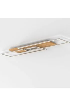 Elobra Panama 138335 eikenhouten plafondlamp