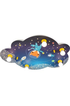 Elobra Ruimte Missie kinder plafondlamp 138380