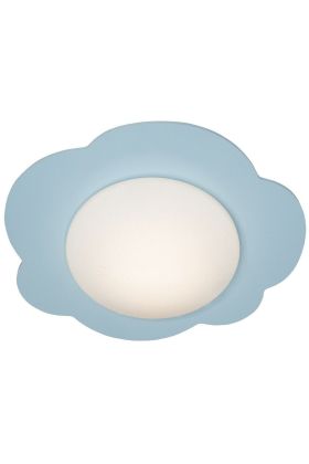 Elobra Wolk 139981 blauwe plafondlamp