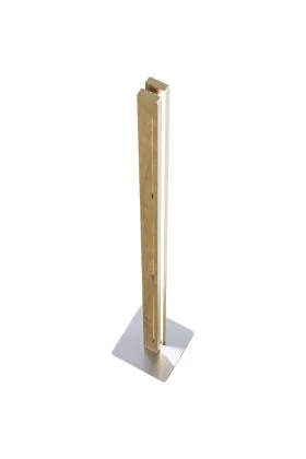 Elobra Panama 141090 eikenhouten vloerlamp met touchdimmer