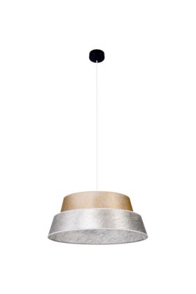 Britop Nevoa 150040104 goud met zilverkleurige non woven hanglamp