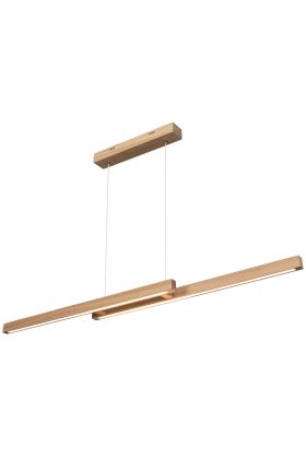 Spotlight Smal 1519674 eikenhouten hanglamp