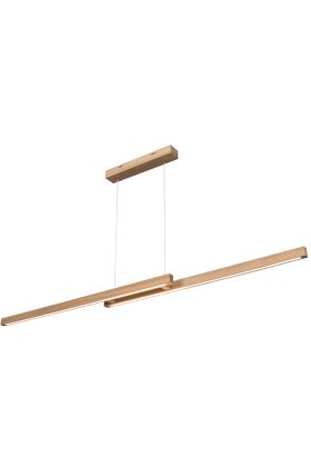 Spotlight Smal 1529674 eikenhouten hanglamp