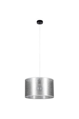 Britop Nevoa 154930104 zilver kleurige hanglamp van non-woven stof