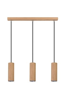 Spotlight Pipe 1551374 eikenhouten hanglamp