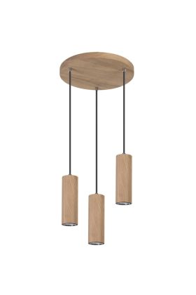 Spotlight Pipe 1551374R eikenhouten hanglamp