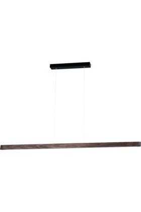Hanglamp Forestier 158216104 walnoot kleurige hanglamp