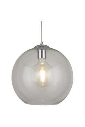 Searchlight Balls 1632CL helder glazen hanglamp 30cm