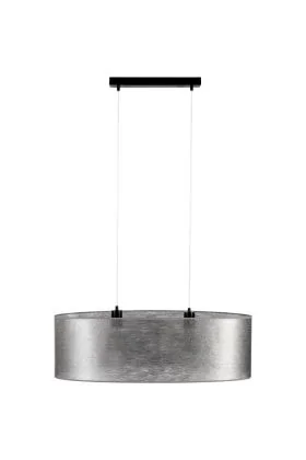 Britop Nevoa 17930204 hanglamp van zilver kleurige non woven stof