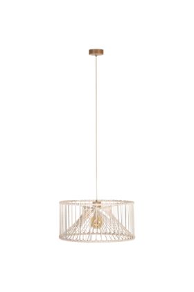 Britop Reve 184417174 hanglamp van macrame touw en eikenhout