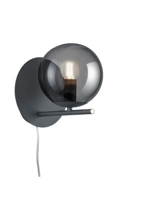 Trio Pure 202000142 rookglazen wandlamp