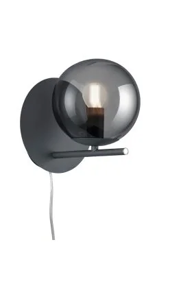 Trio Pure 202000142 rookglazen wandlamp