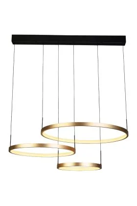 Hanglamp Grace goud 112cm